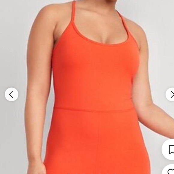 OLD NAVY power chill Orange Jumpsuit - Picture 6 of 6